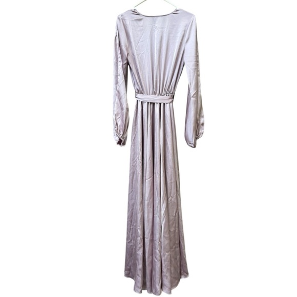 Michael Costello x Revolve Eric Gown Mauve - Picture 3 of 7